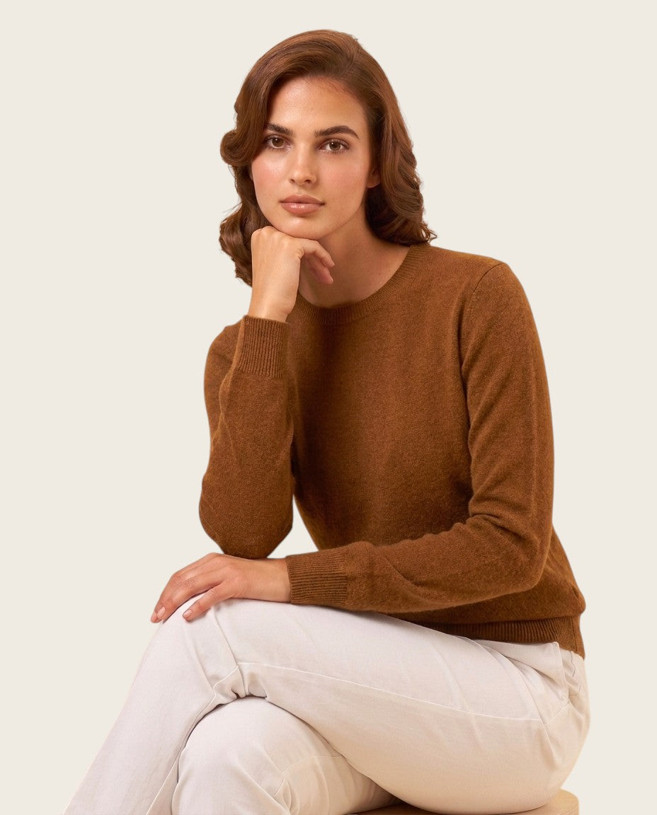 The Marchmain Wool Sweater - Crew Neck