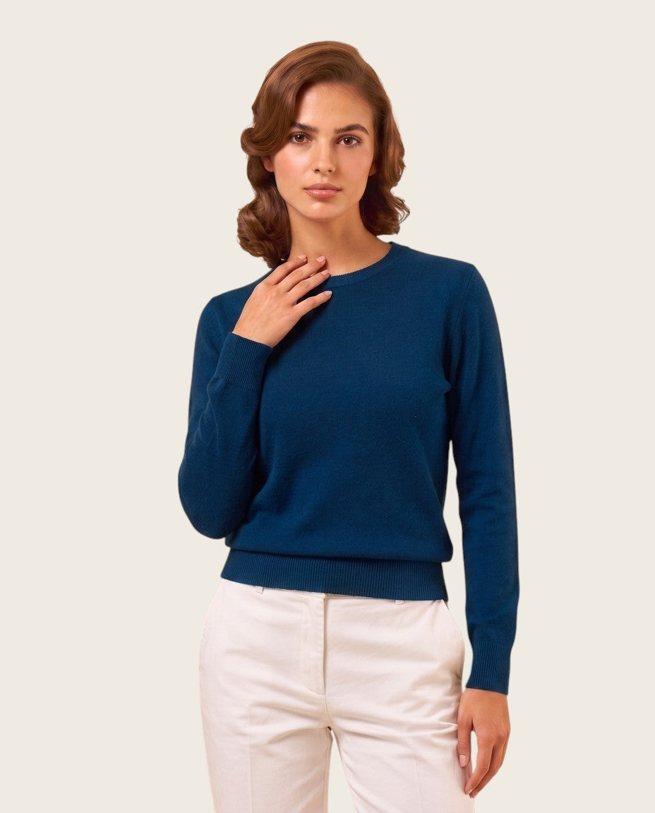 The Marchmain Wool Sweater - Crew Neck