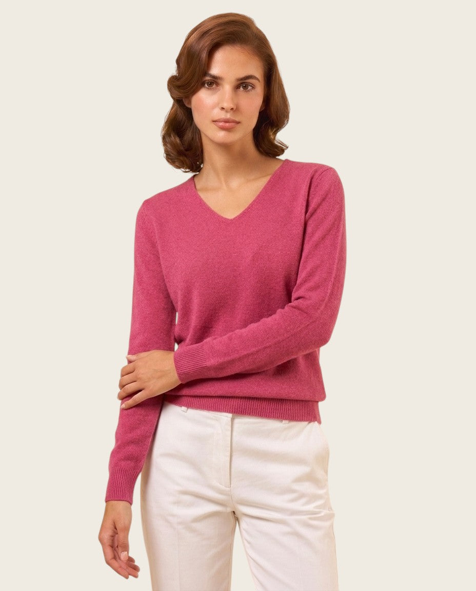 The Marchmain Wool Sweater - V-Neck