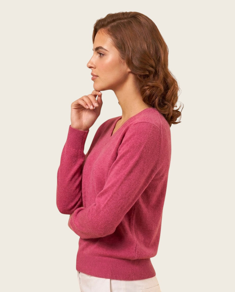 The Marchmain Wool Sweater - V-Neck