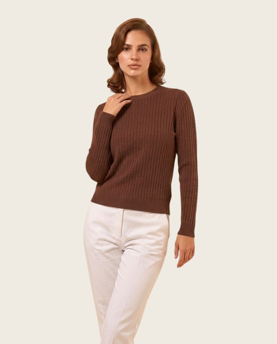 The Pellinore Cotton Sweater - Crew Neck