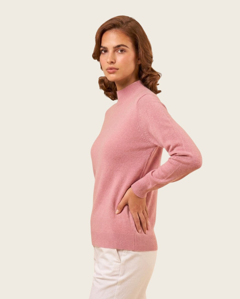 The Marchmain Wool Sweater - Mock Neck