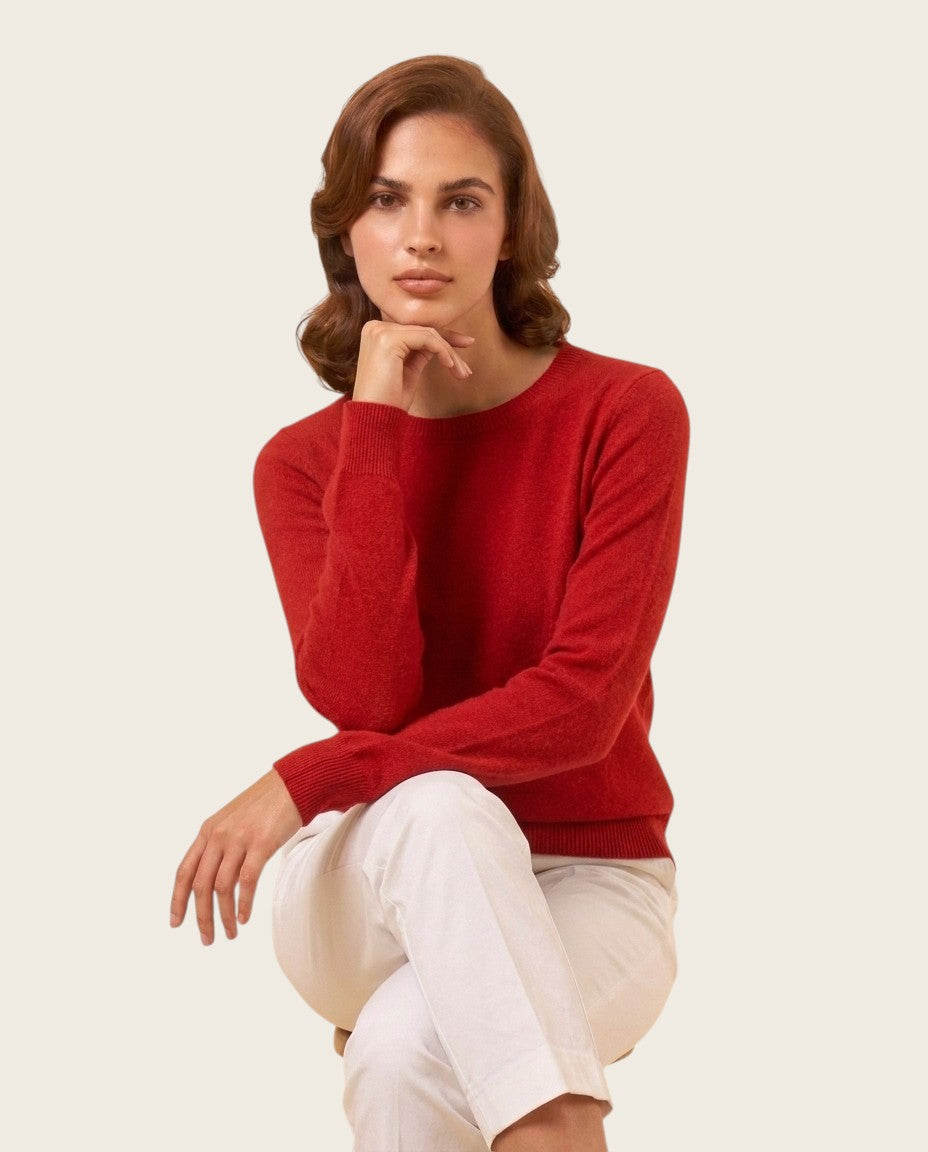 The Marchmain Wool Sweater - Crew Neck