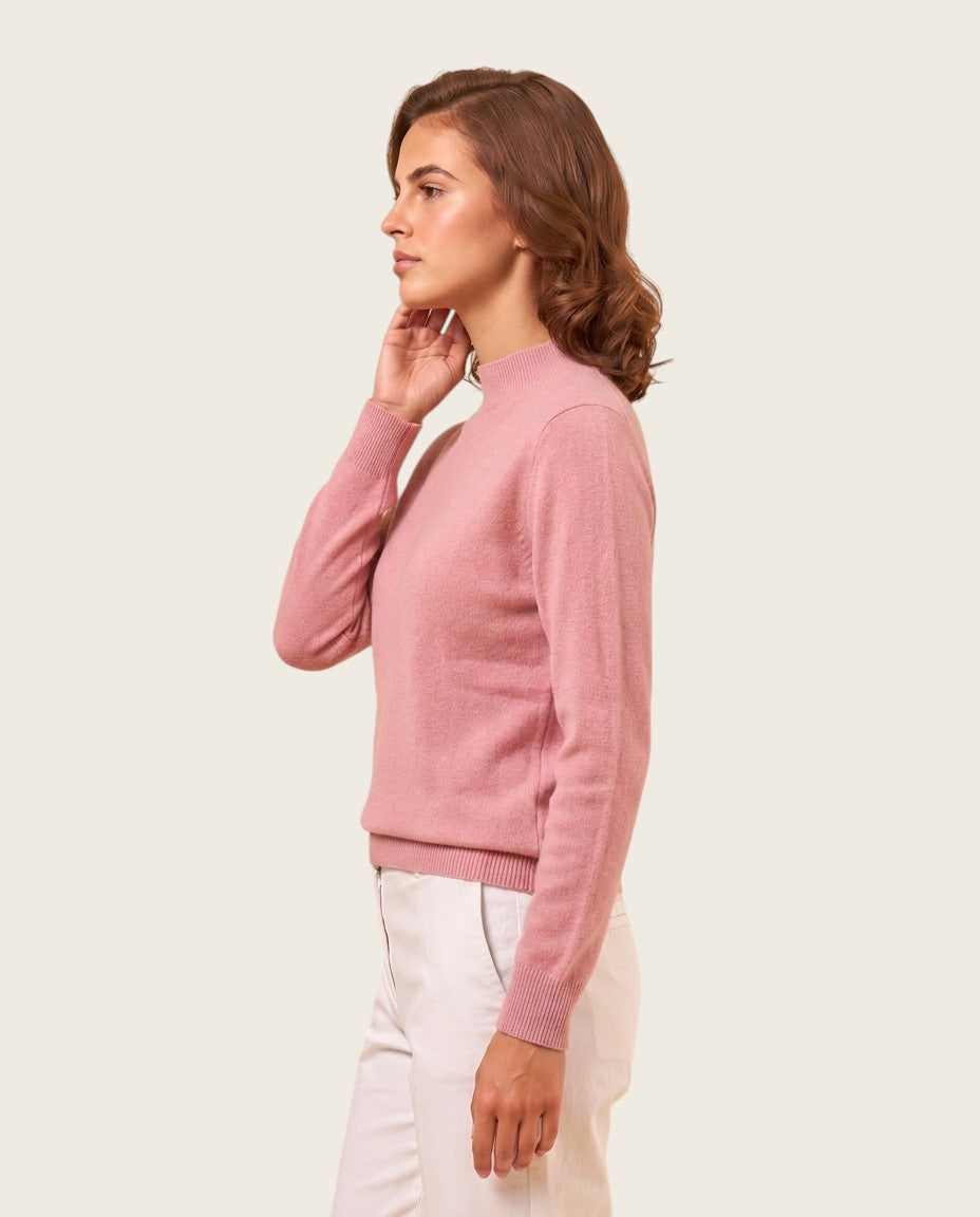 The Marchmain Wool Sweater - Mock Neck