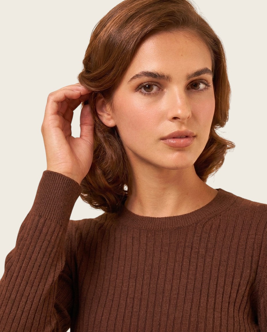 The Pellinore Cotton Sweater - Crew Neck
