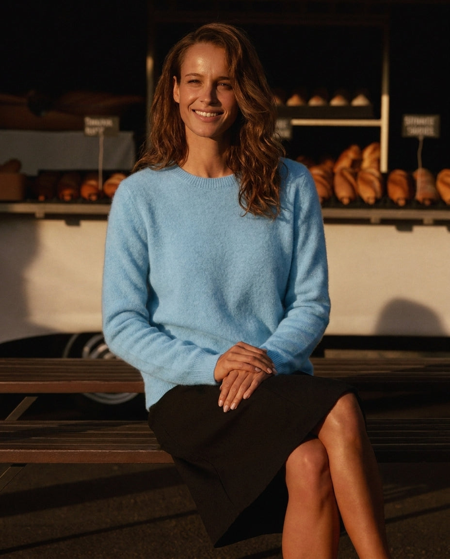 The Marchmain Wool Sweater - Crew Neck