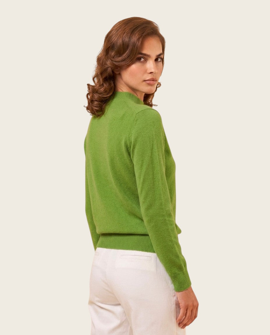 The Marchmain Wool Sweater - Mock Neck