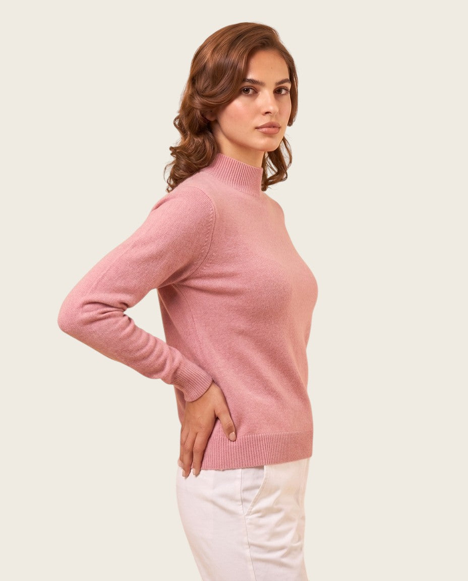 The Marchmain Wool Sweater - Mock Neck