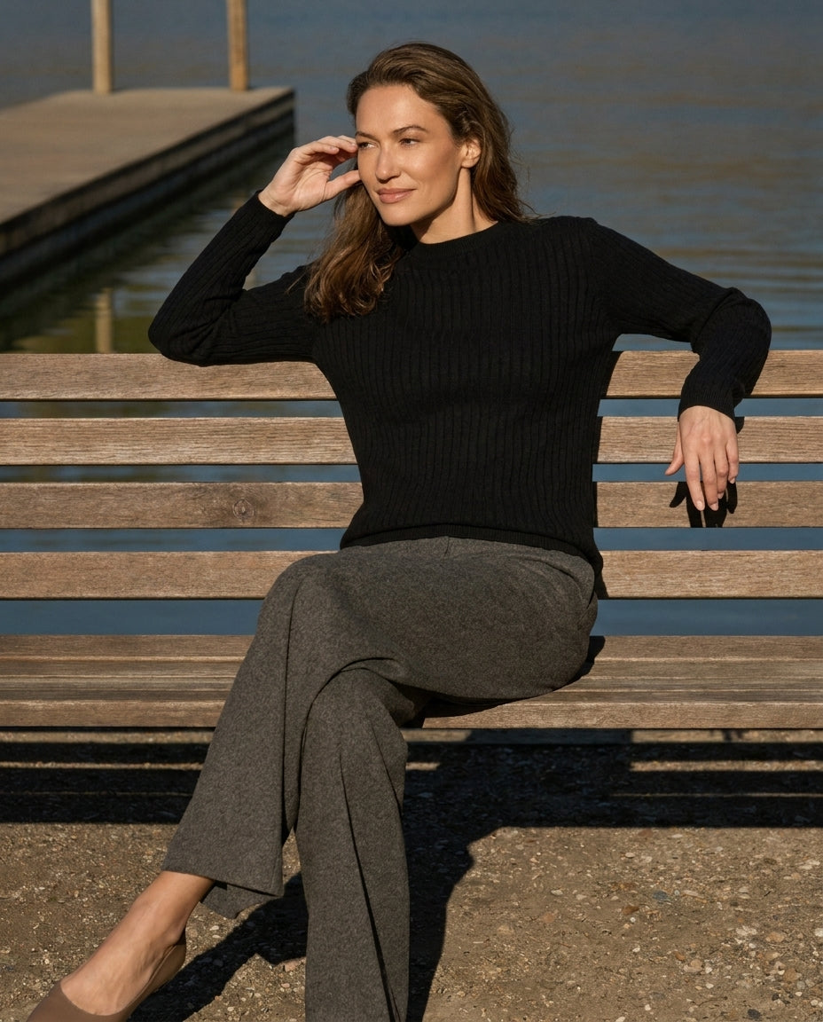 The Pellinore Cotton Sweater - Crew Neck