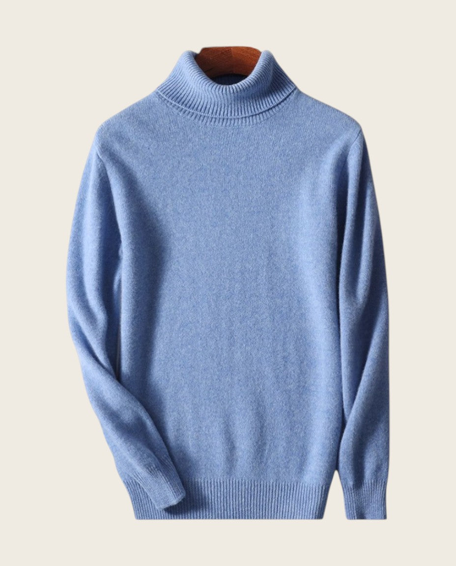Alpine Wool Turtleneck - 100% Wool