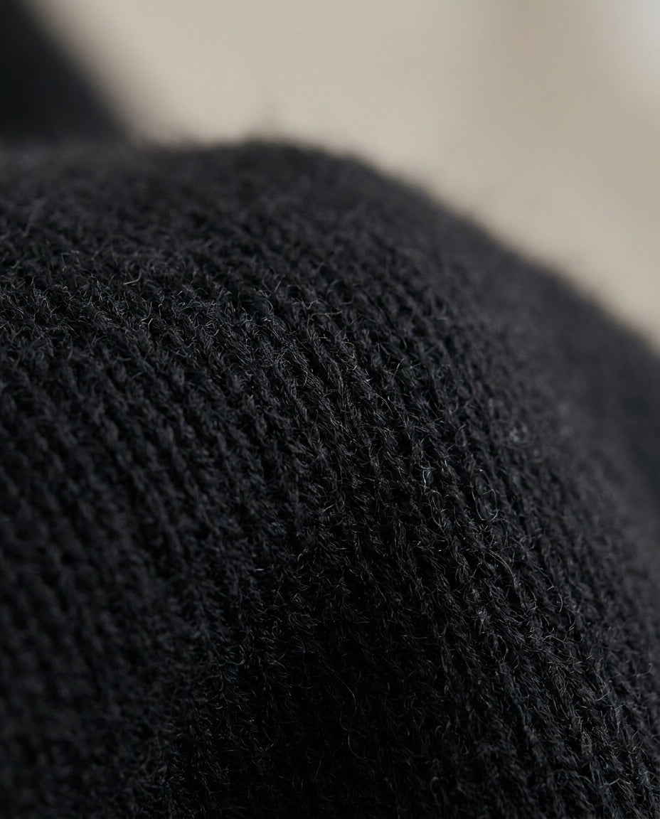 The Marchmain Wool Sweater - Mock Neck