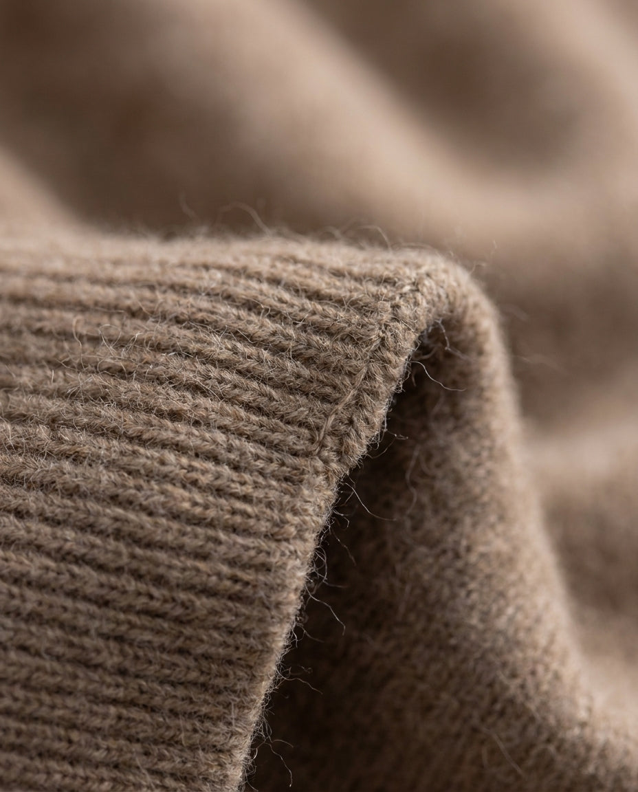 The Marchmain Wool Sweater - Mock Neck