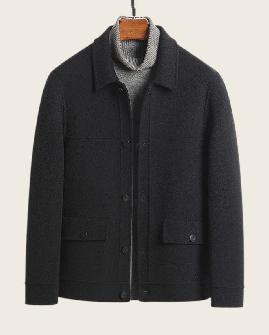 Knightsbridge Wool Coat - 100% Wool