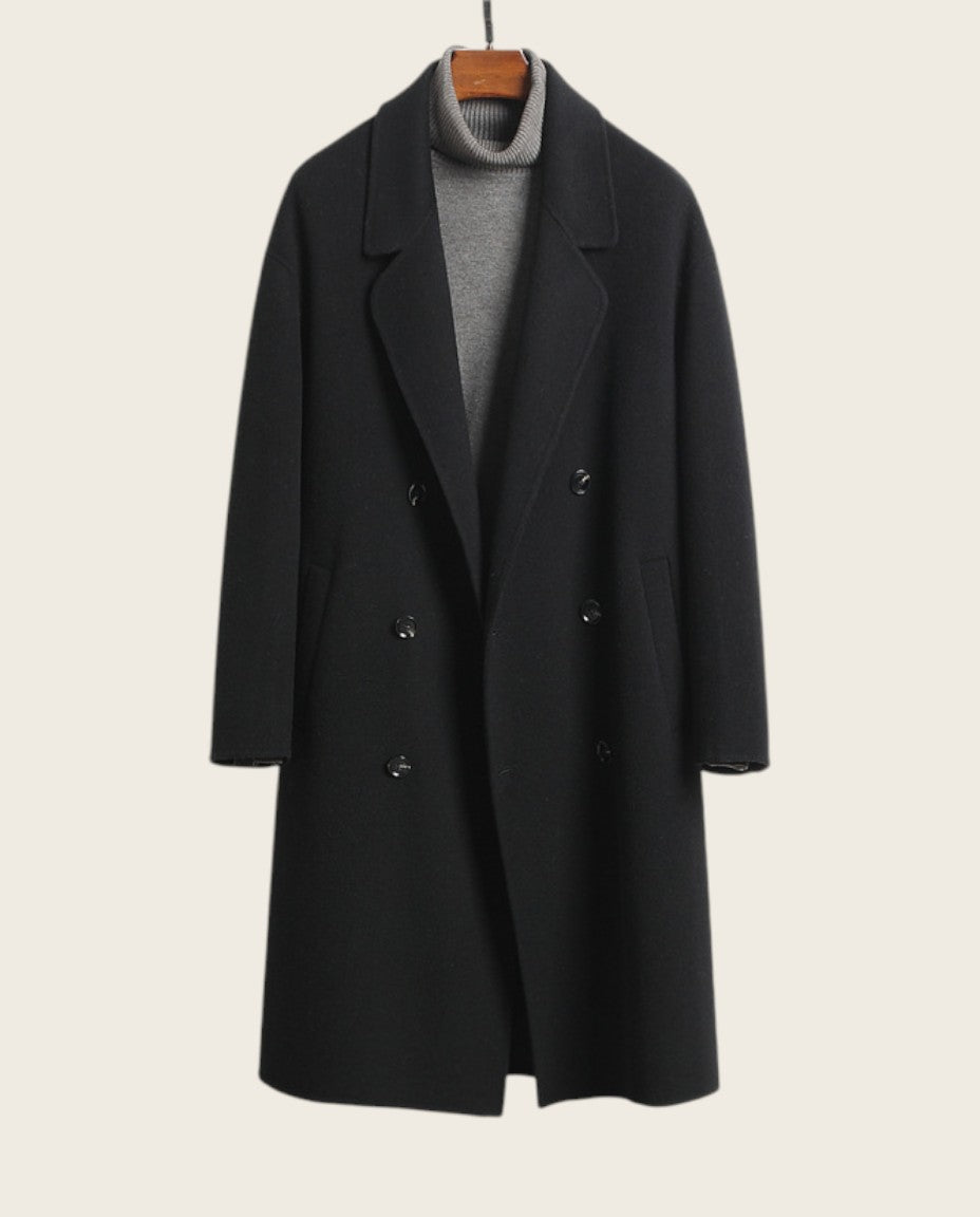 Kensington Wool Overcoat - 100% Wool