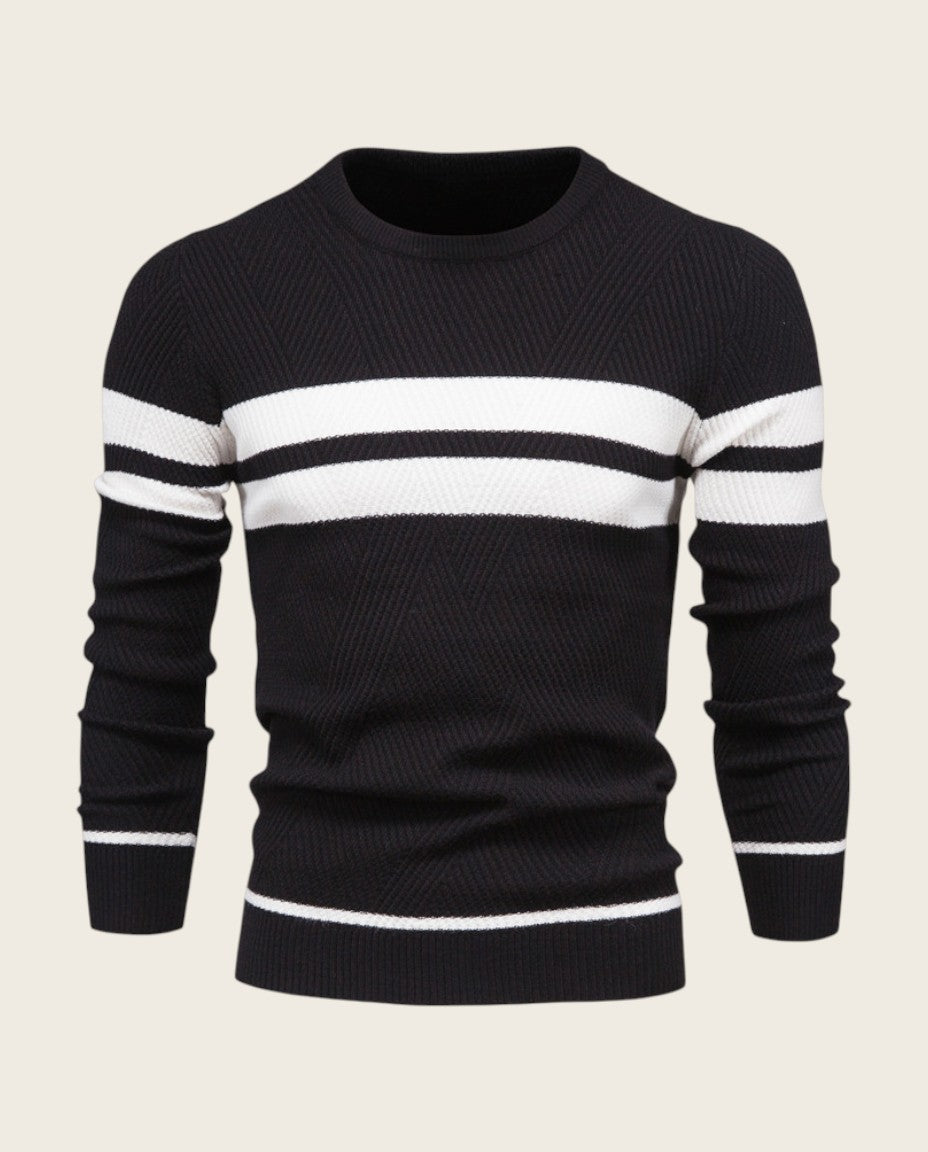 The Kingsley Striped Crew Neck
