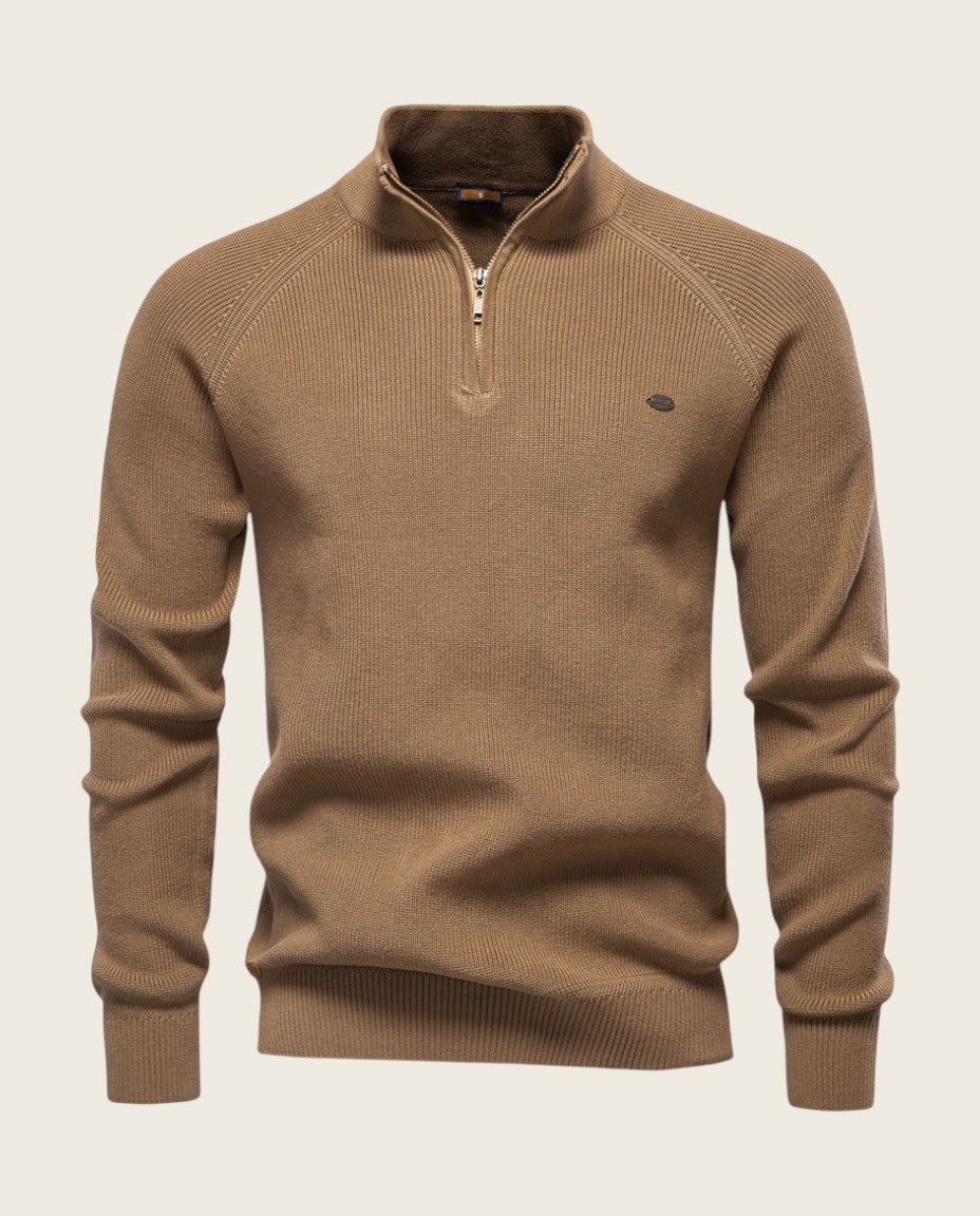 The Thornbury Zip Sweater