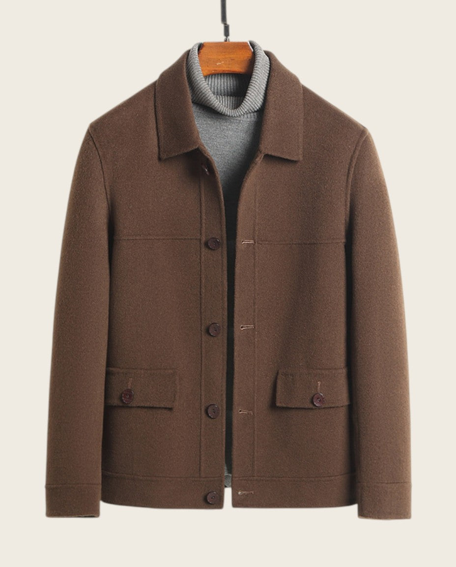 Knightsbridge Wool Coat - 100% Wool