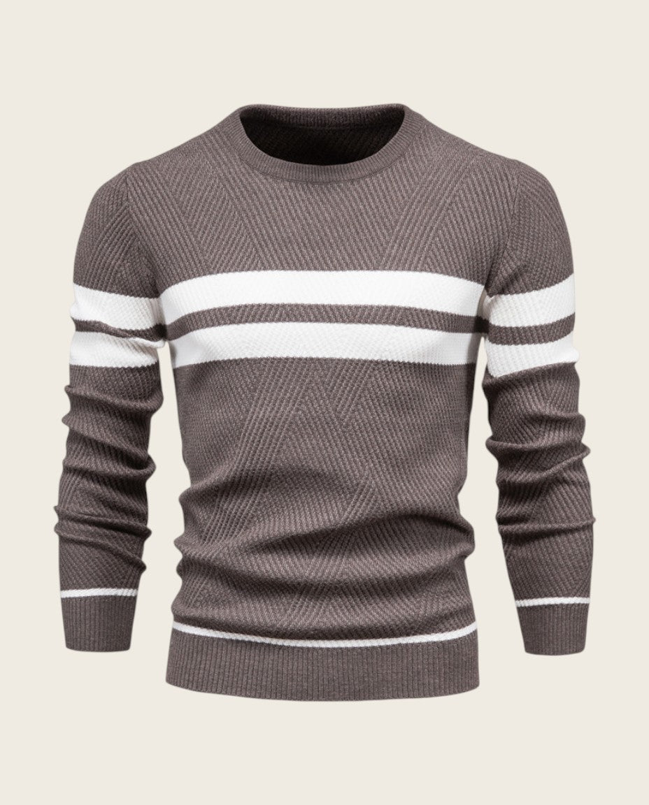 The Kingsley Striped Crew Neck