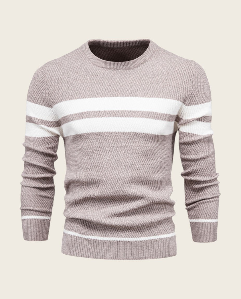 The Kingsley Striped Crew Neck