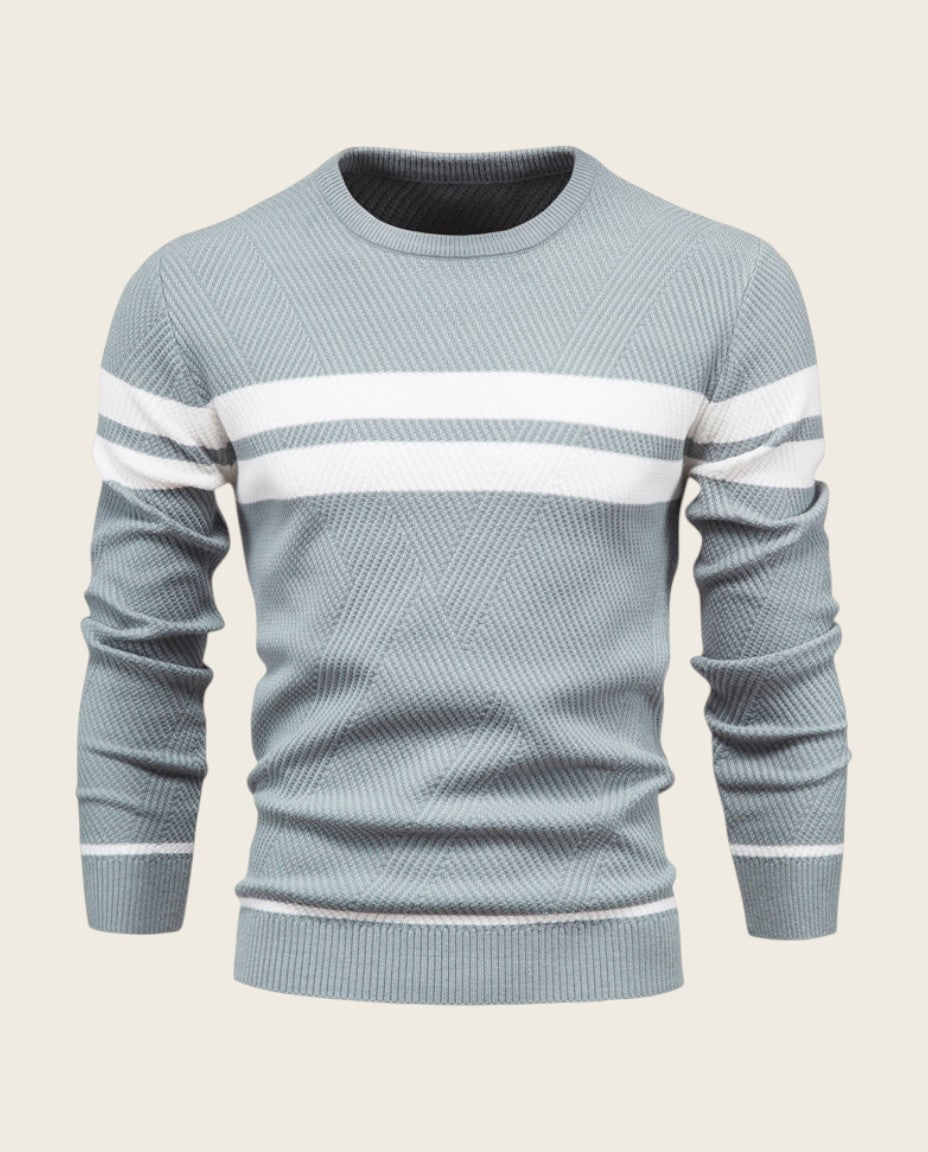 The Kingsley Striped Crew Neck