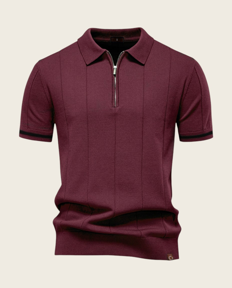 The Coastal Zip Polo