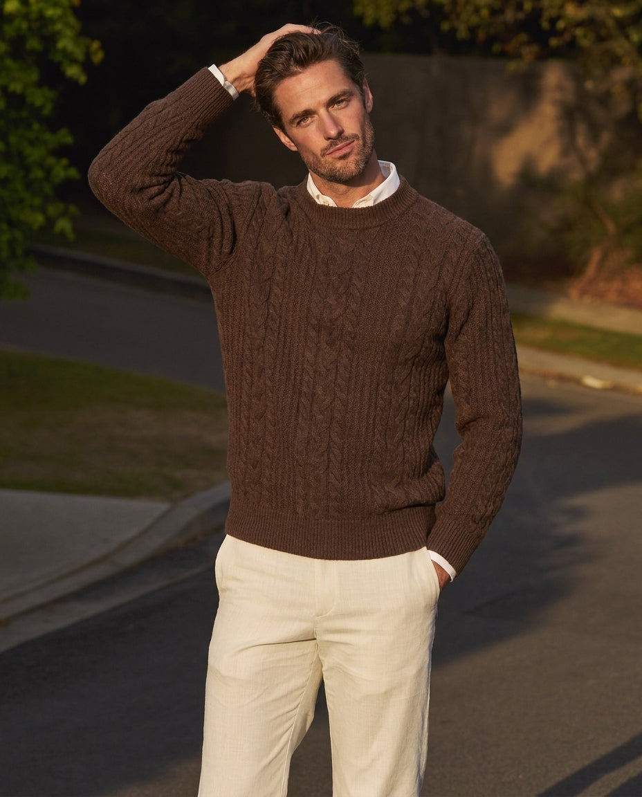 The Alderton Sweater - 100% Wool