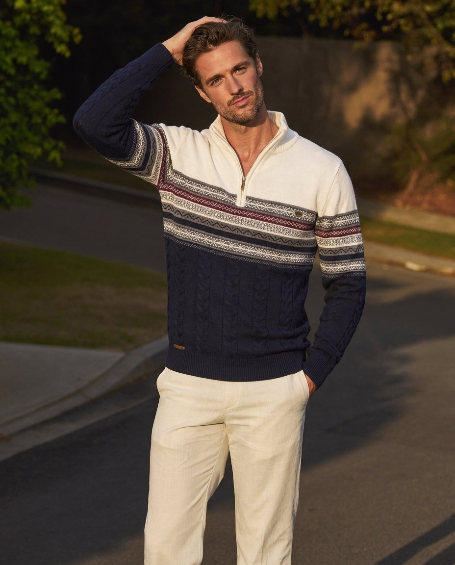 The Braemar Fair Isle Sweater