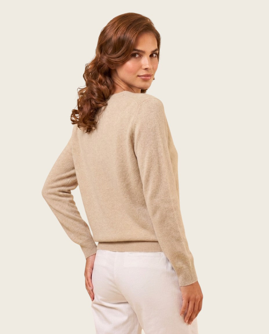 The Marchmain Wool Sweater - V-Neck