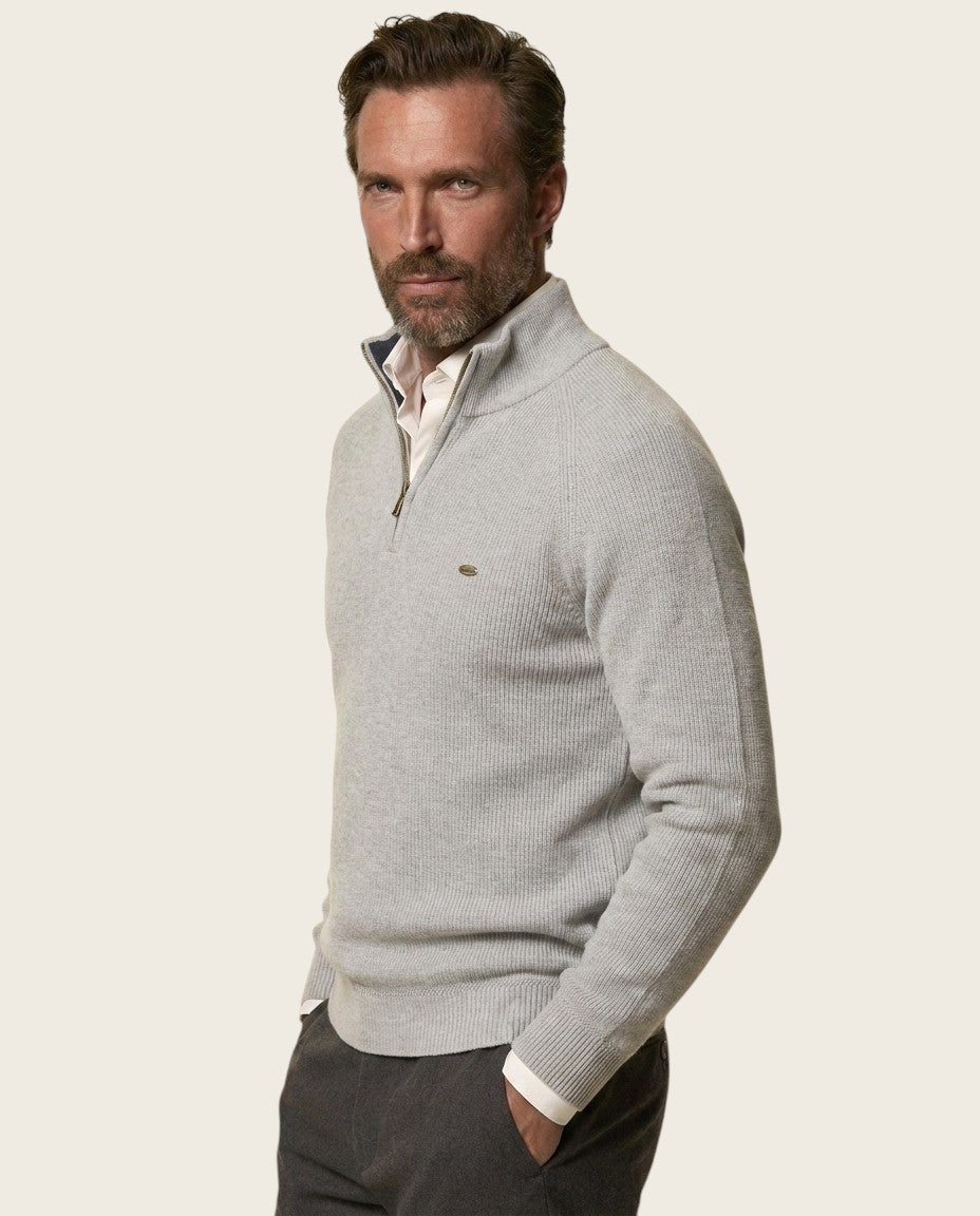 The Thornbury Zip Sweater