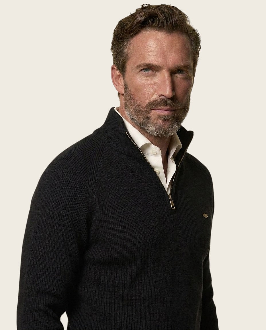 The Thornbury Zip Sweater