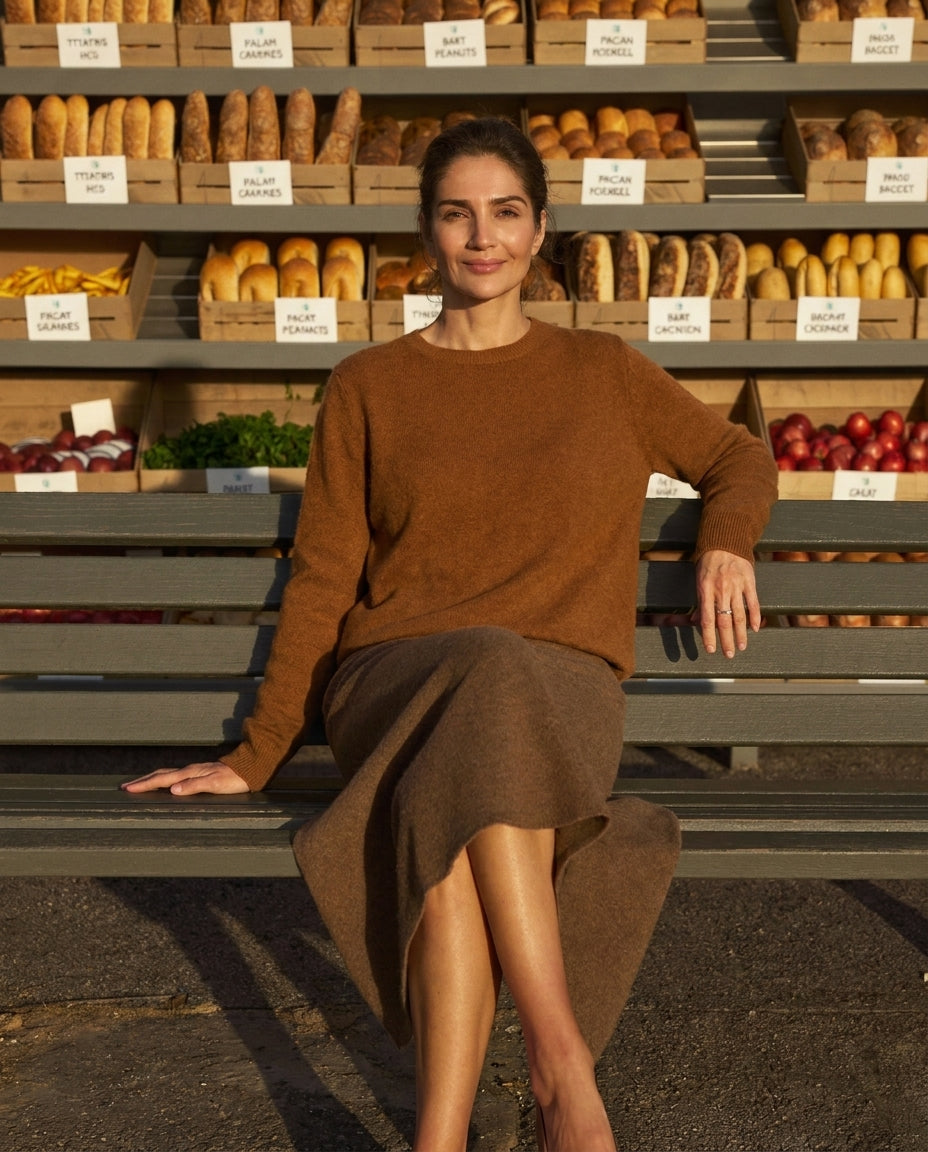 The Marchmain Wool Sweater - Crew Neck