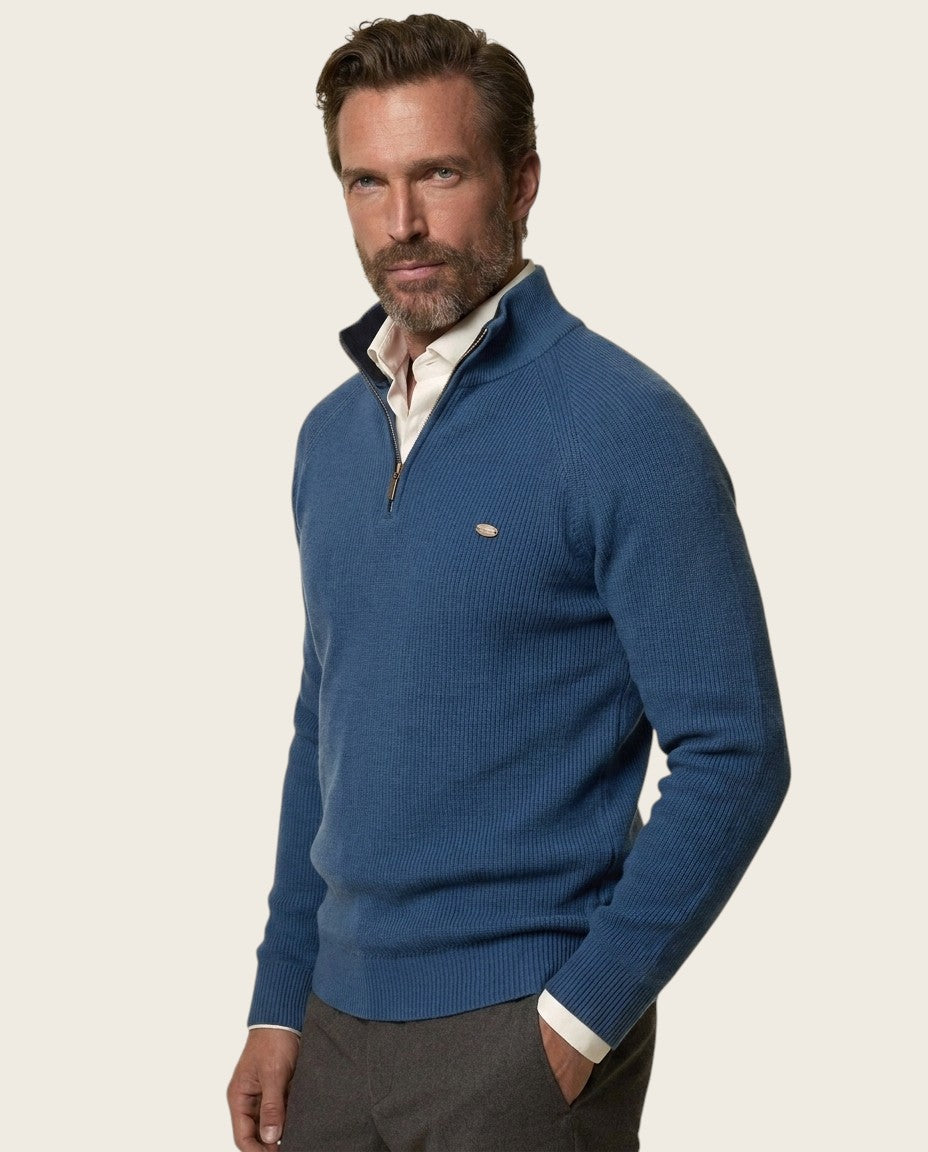 The Thornbury Zip Sweater