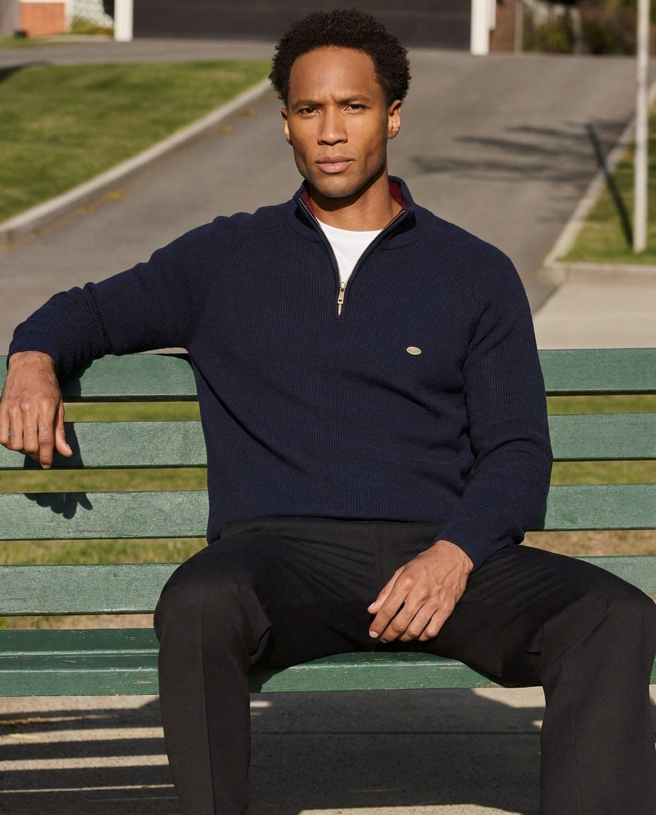 The Thornbury Zip Sweater