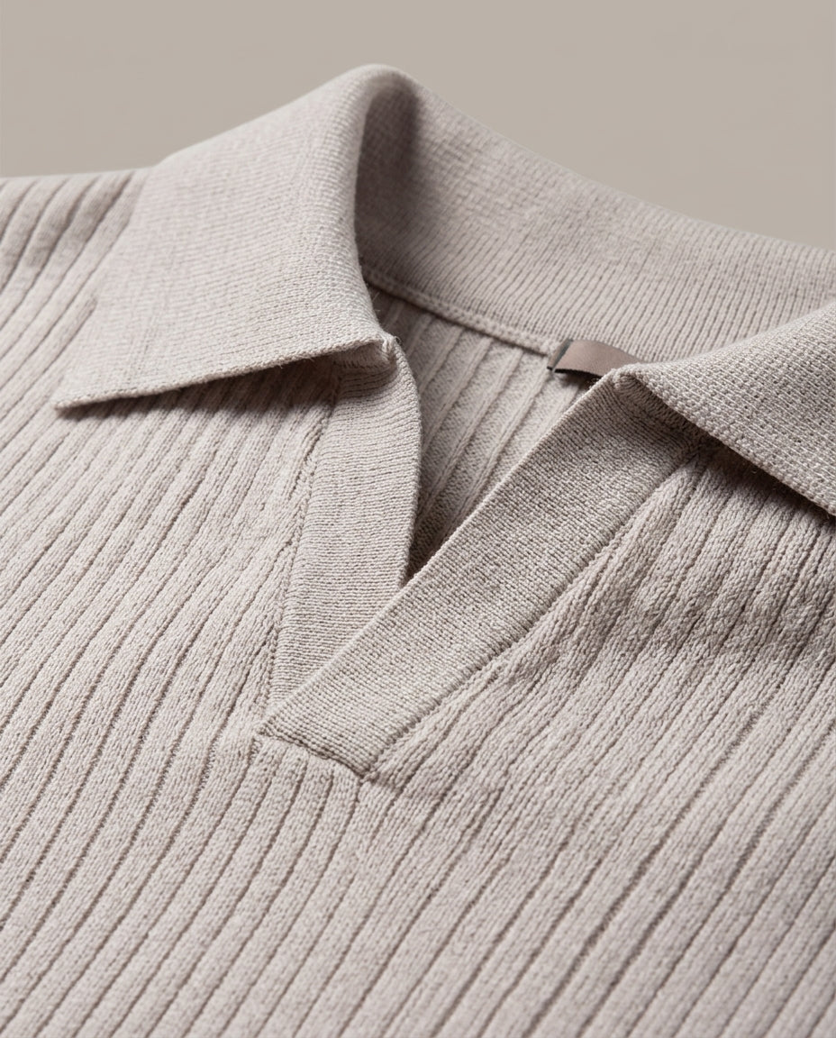 The Dover Ribbed Polo