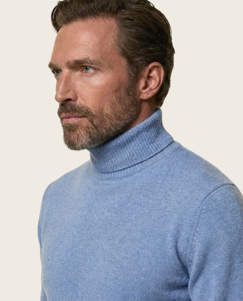 Alpine Wool Turtleneck - 100% Wool