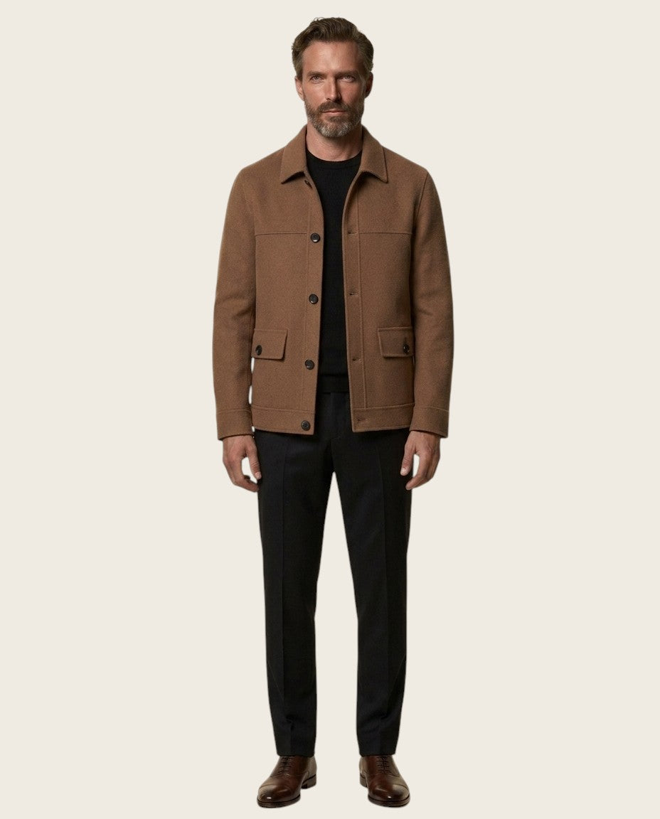 Knightsbridge Wool Coat - 100% Wool