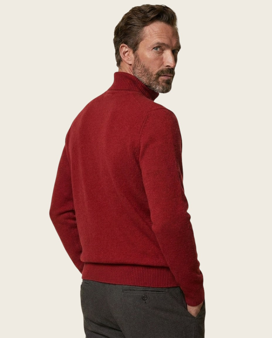Alpine Wool Turtleneck - 100% Wool