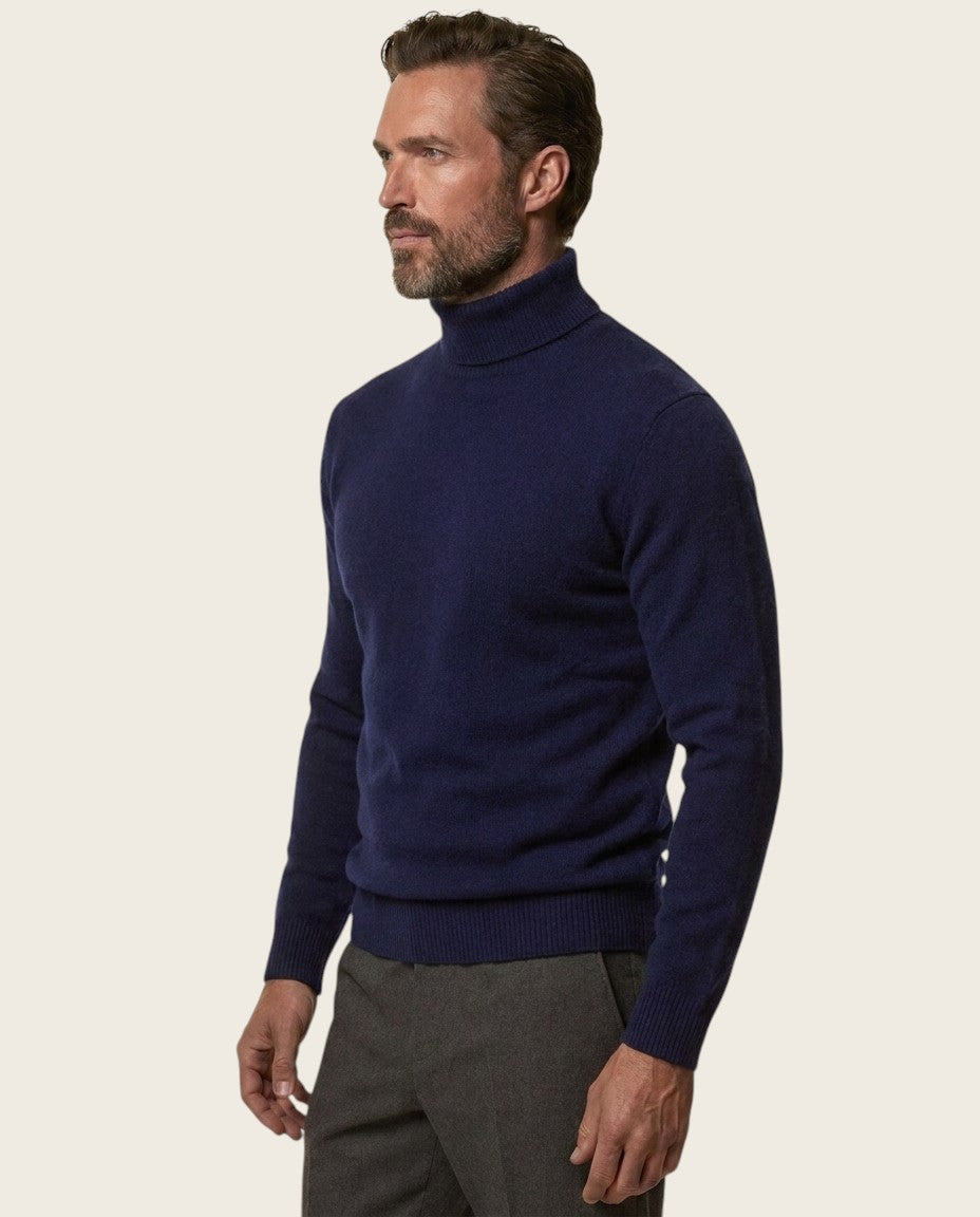 Alpine Wool Turtleneck - 100% Wool
