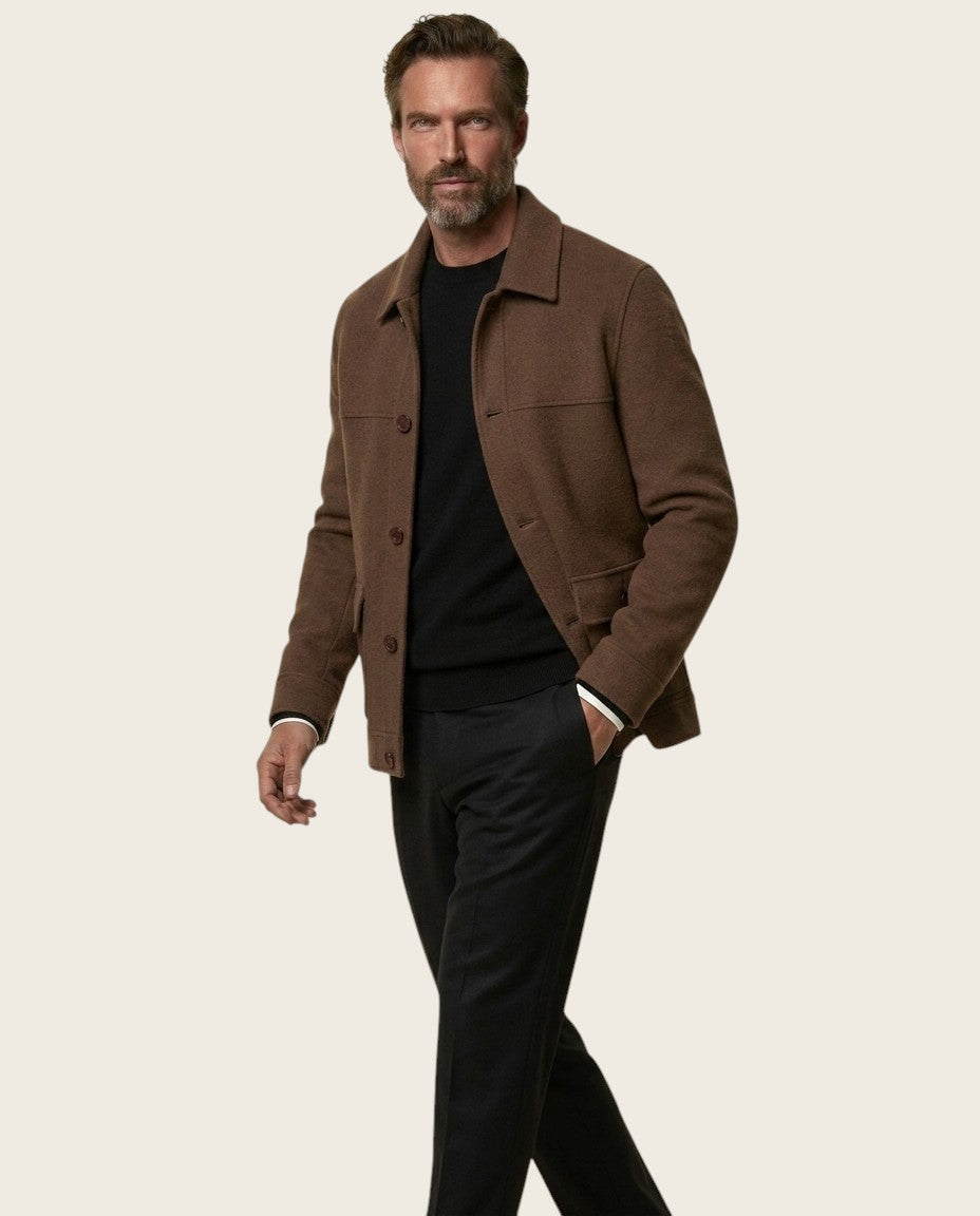 Knightsbridge Wool Coat - 100% Wool