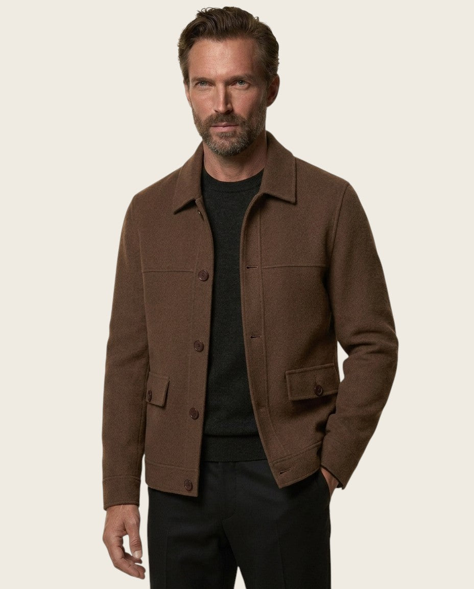 Knightsbridge Wool Coat - 100% Wool