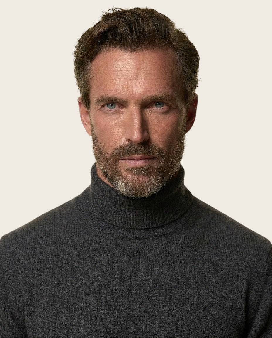 Alpine Wool Turtleneck - 100% Wool