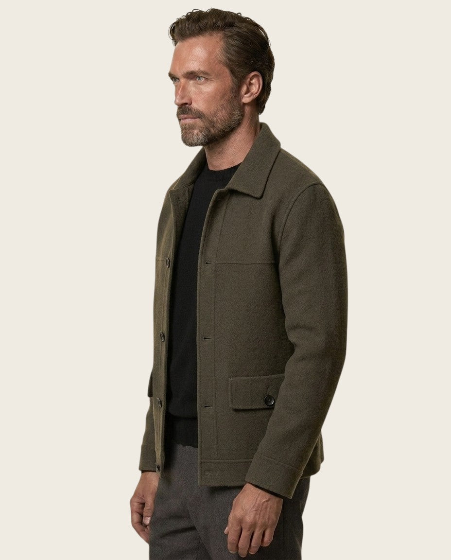 Knightsbridge Wool Coat - 100% Wool