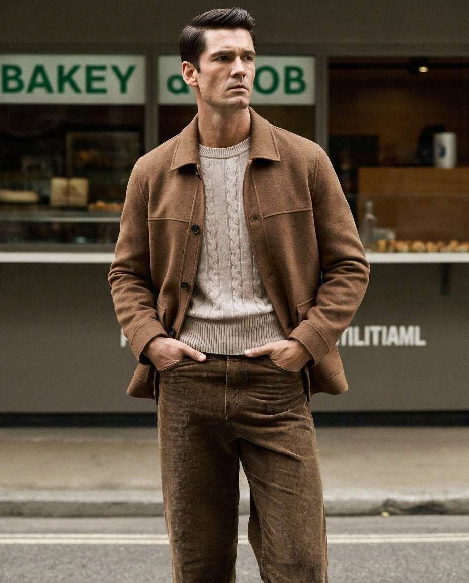 Knightsbridge Wool Coat - 100% Wool