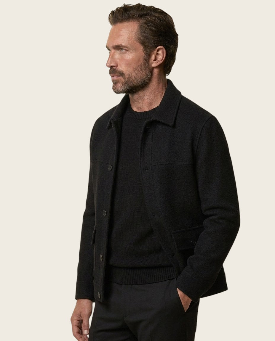 Knightsbridge Wool Coat - 100% Wool