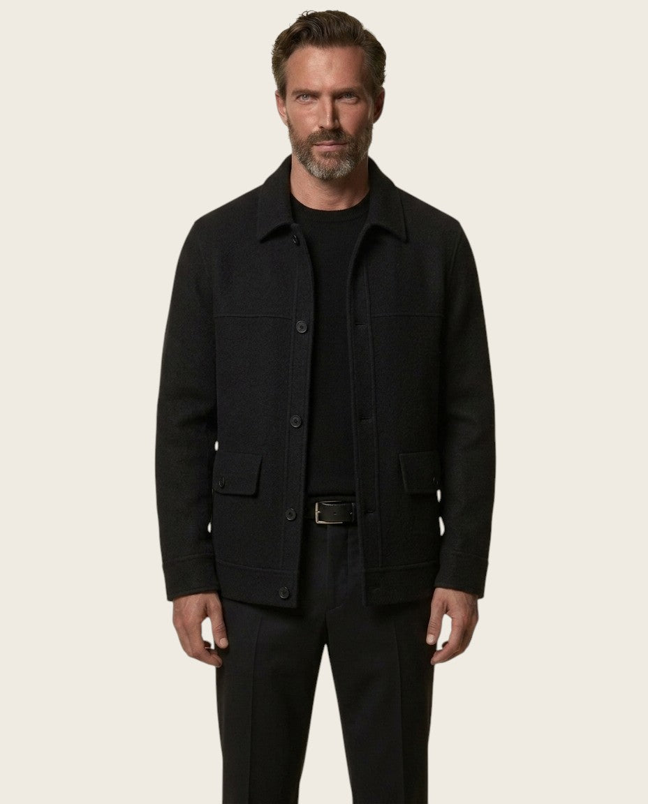 Knightsbridge Wool Coat - 100% Wool