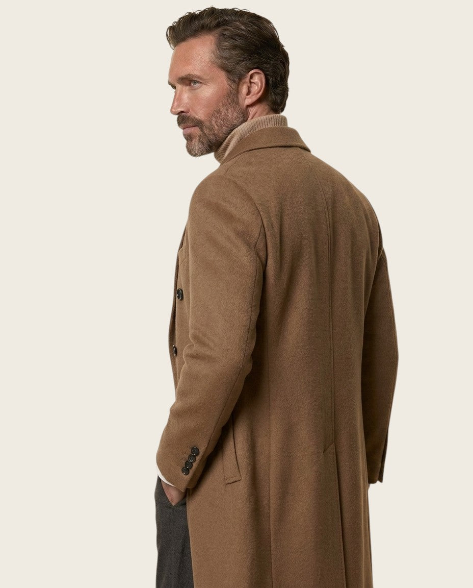 Kensington Wool Overcoat - 100% Wool