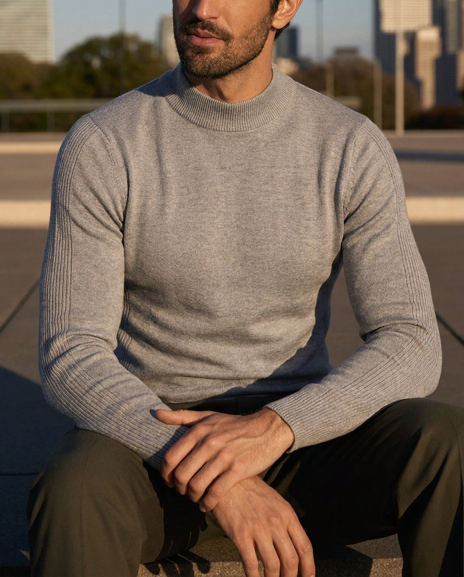 The Belgrave Mid-Neck Sweater