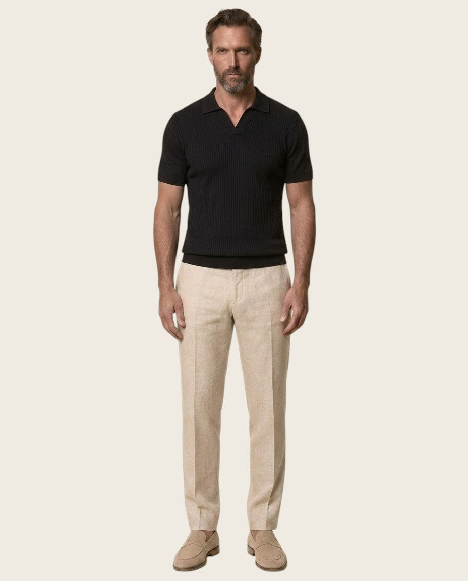 The Dover Ribbed Polo
