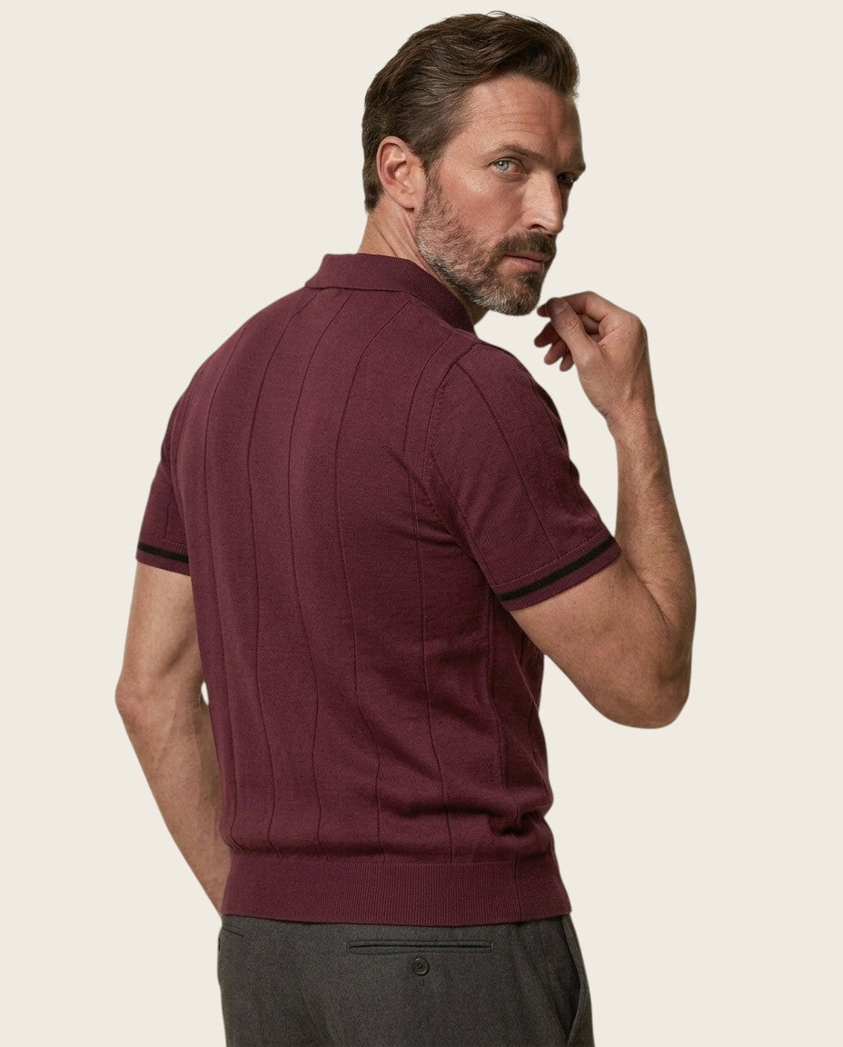 The Coastal Zip Polo