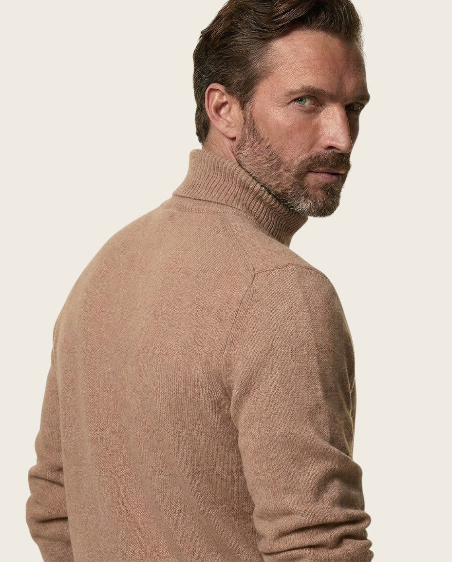 Alpine Wool Turtleneck - 100% Wool